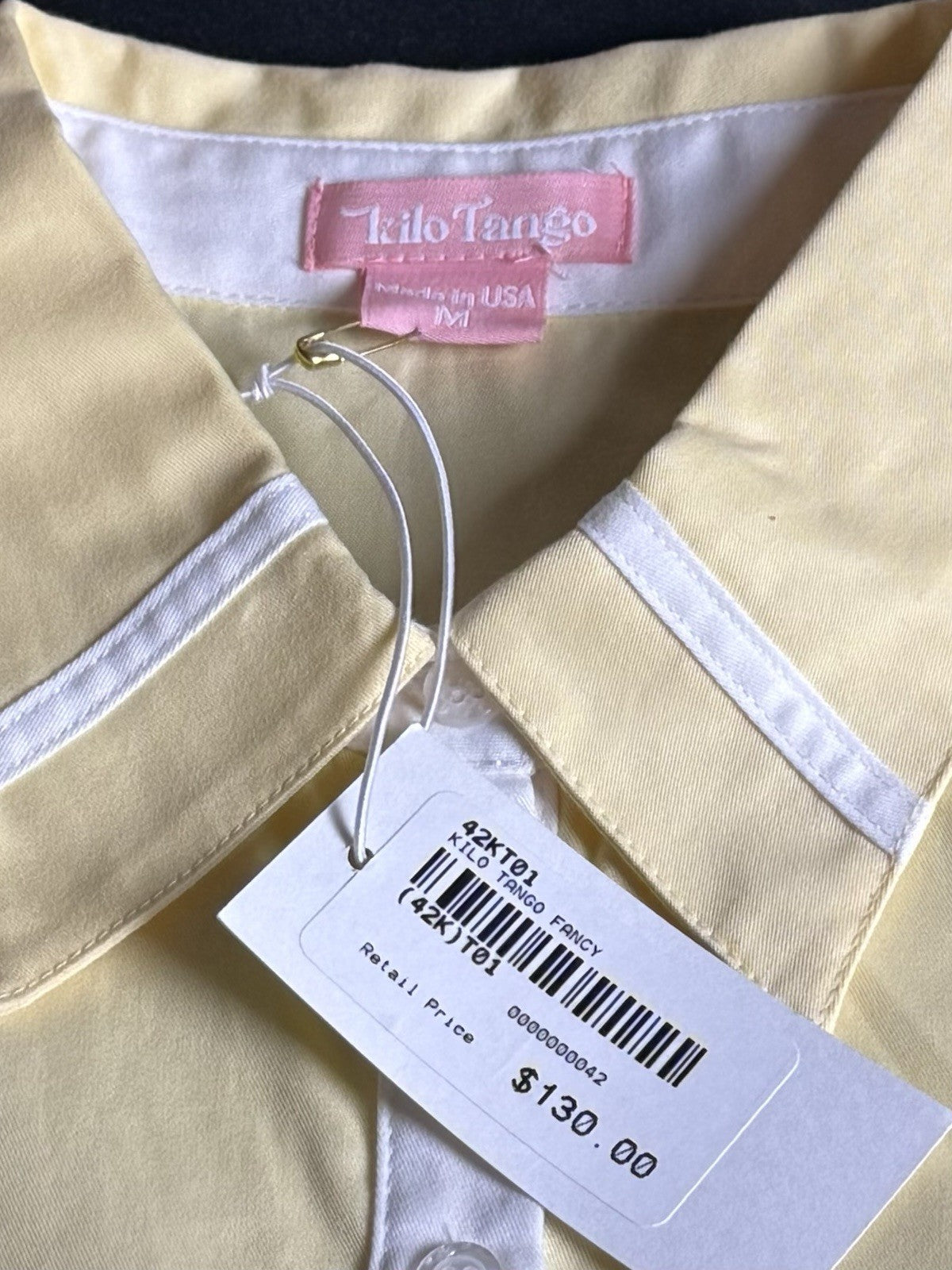 $130 Kilo Tango Women’s Golf Polo Shirt  Sleeveless Sz M   (B.181)