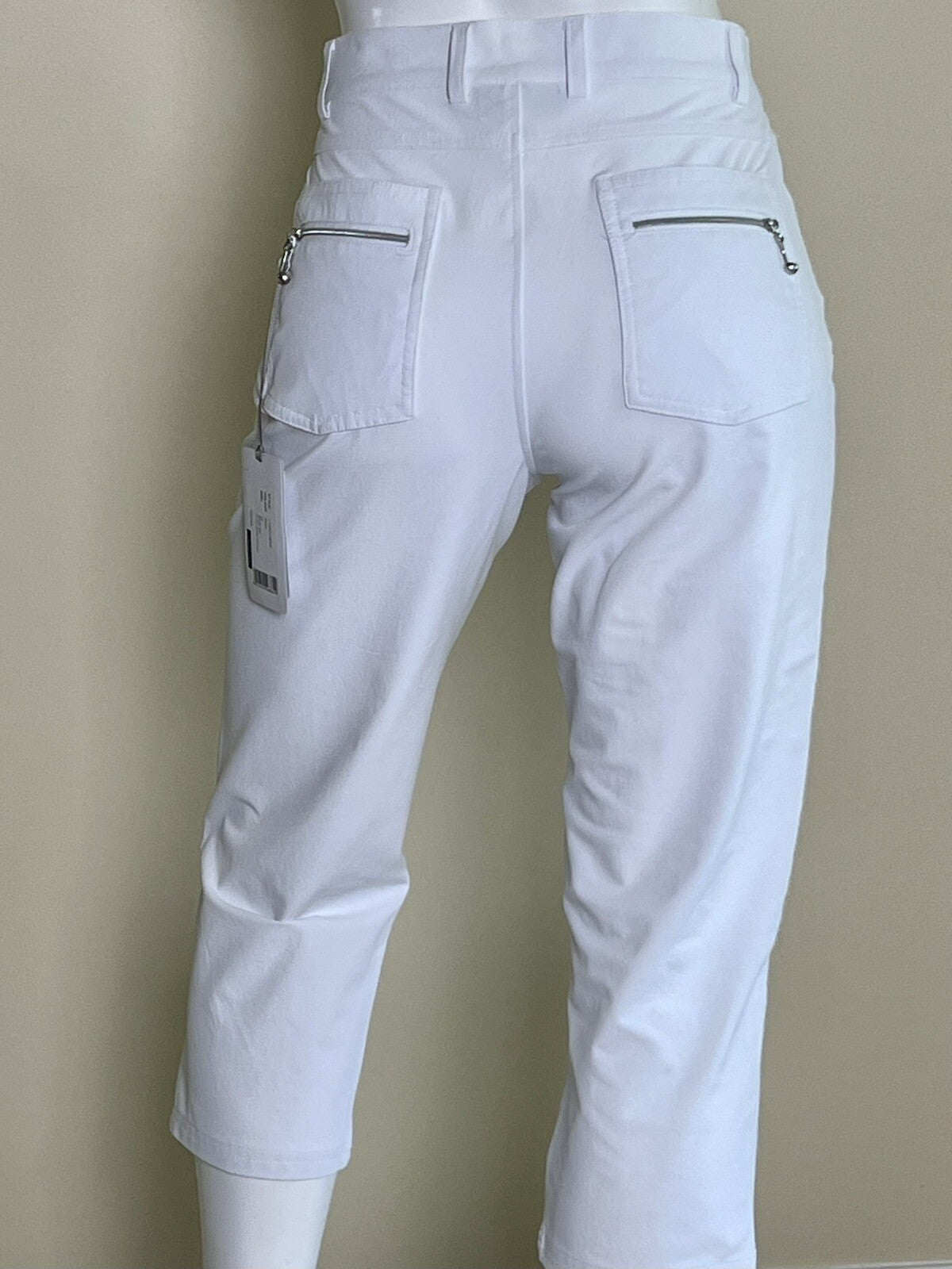 GlenMuir Women’s Golf Capris Pants White Sz 12