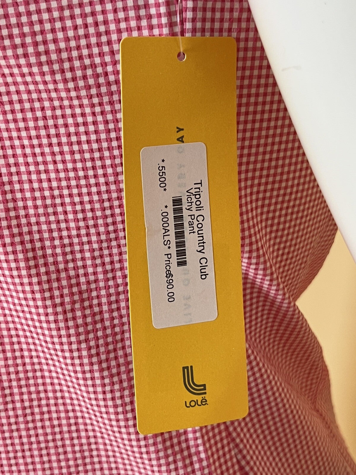 Lole Women’s Golf Sleeveless Shirt Sz S Top Red White