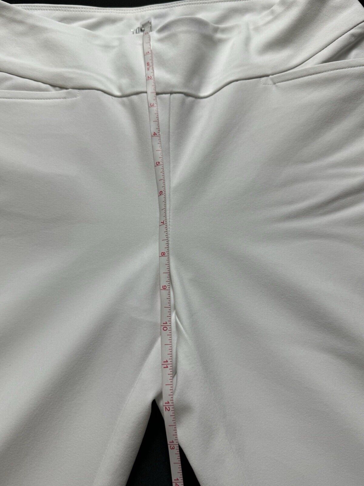 Tail Women's Golf Pants UPF 50+ Comfort Stretch White Sz 8. (B.82)
