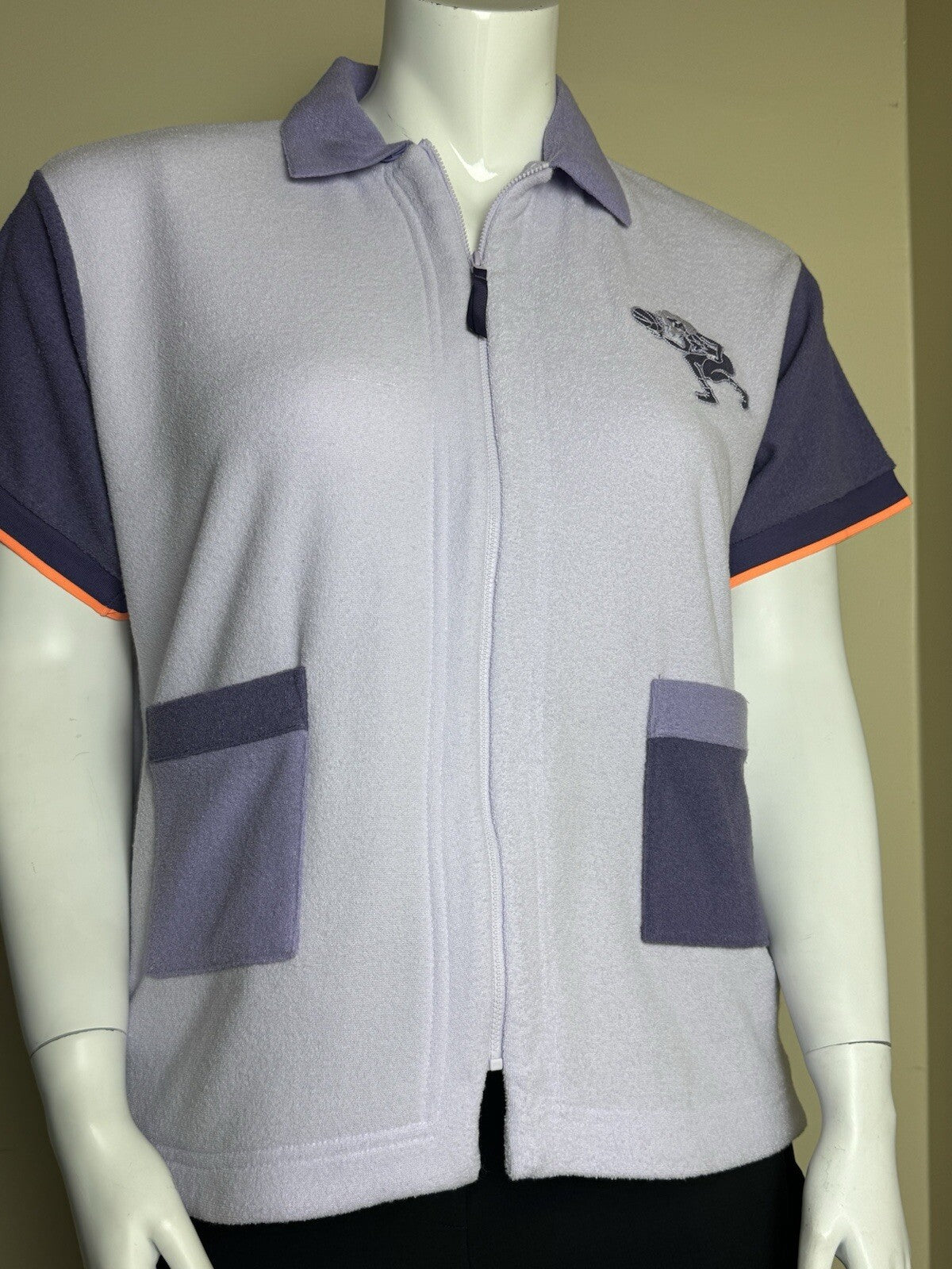 Adidas Women's Hoop York City Shooter Basketball Shirt Sz XL Purple (B.94)