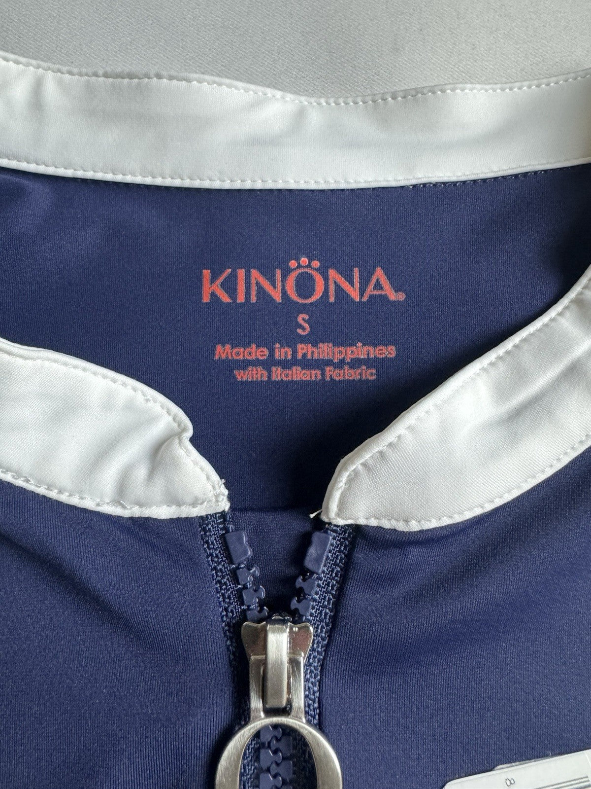 Kinona Golf Dress Pockets Navy Sz S.   (B.163)