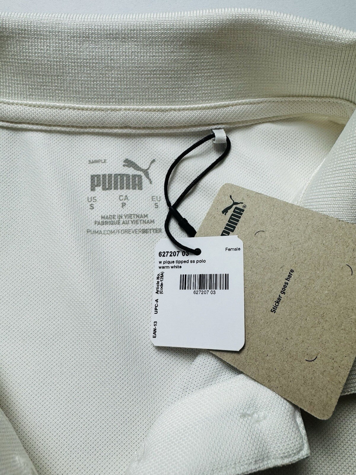 Puma Women’s Golf Shirt Sz S.   (B.130/7)