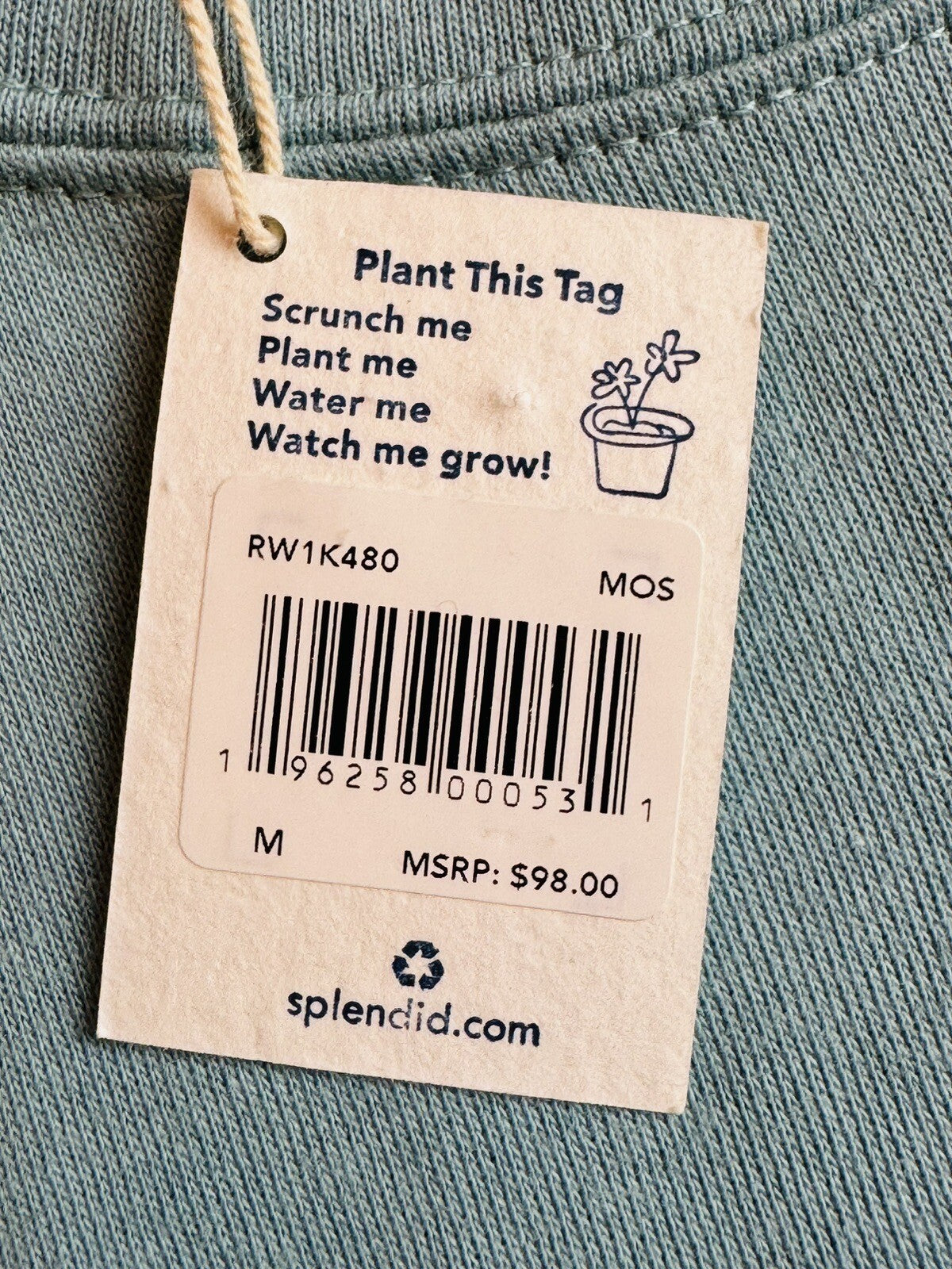 SPLENDID Women's Green Sweater Sz M. (63)