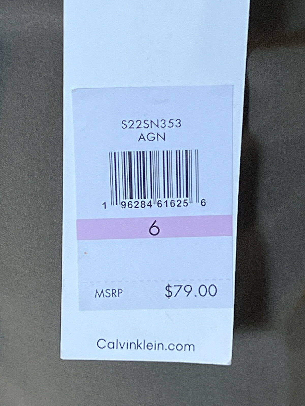 $79 Calvin Klein Women’s Short Skirt Sz 6 Green (B.05)