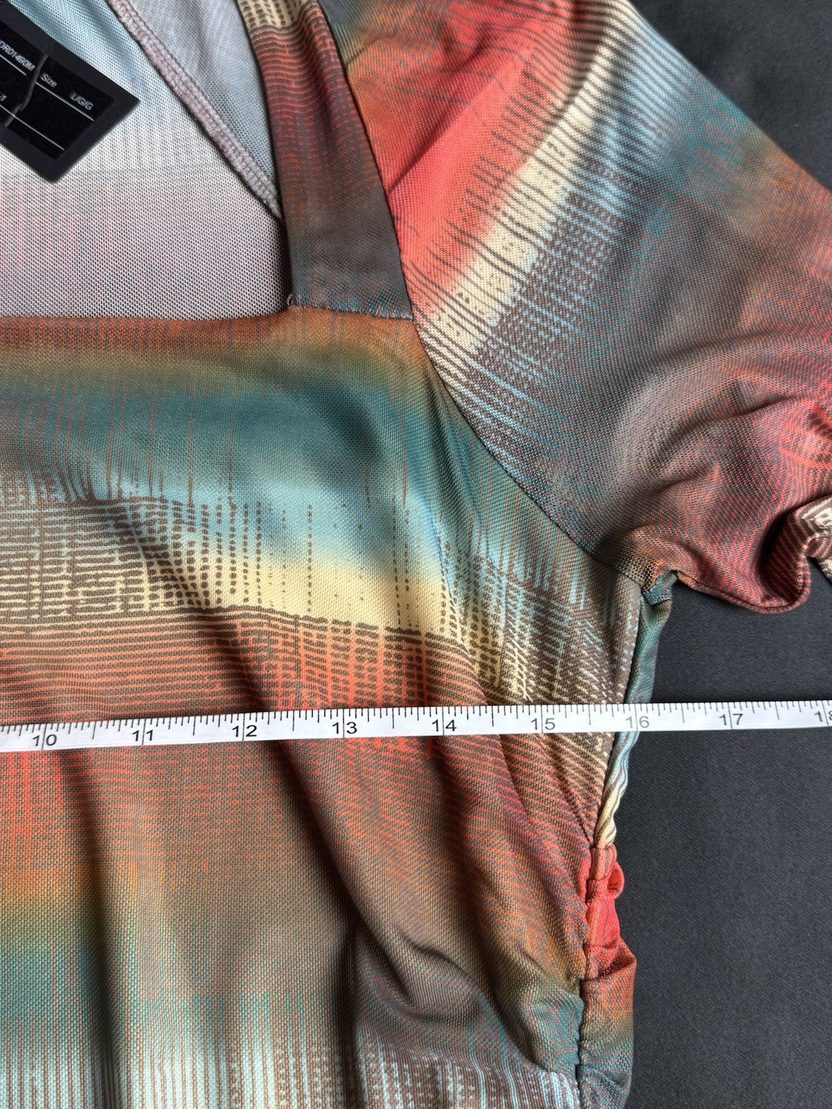 Cable & Gauge Bodycon Dress Multi Sz L.  (B.173)