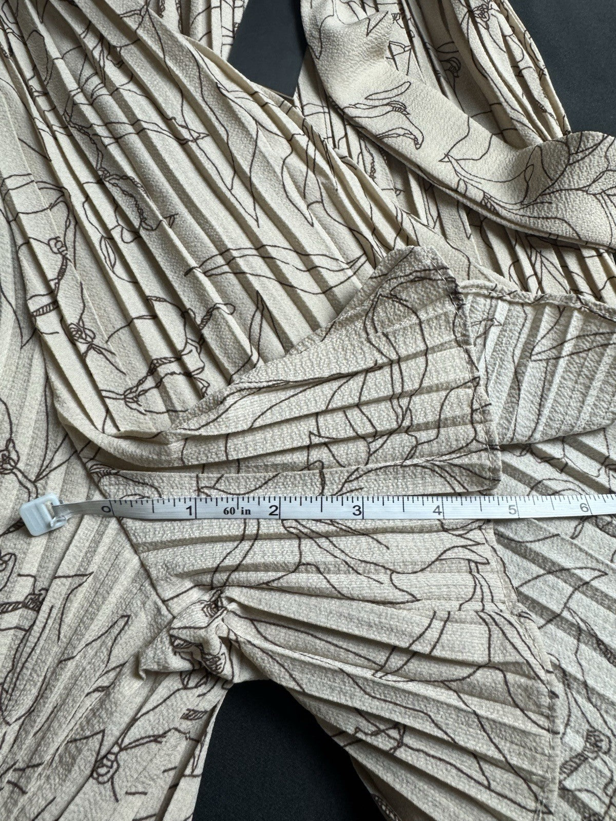 Alice Blue Pleated Shorts Skirt Belted Size XL.        (B.159)