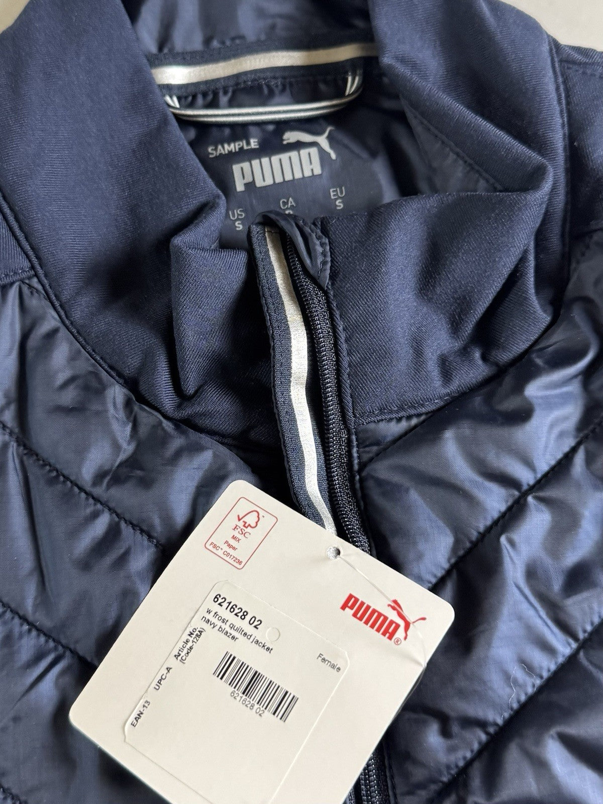Puma Women's Golf Quilted Jacket Size S.   (B.150/1)