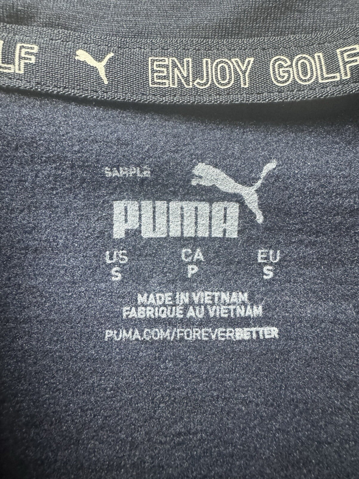 Puma Women’s Golf Navy VEST Sz S.    (B.110/2)