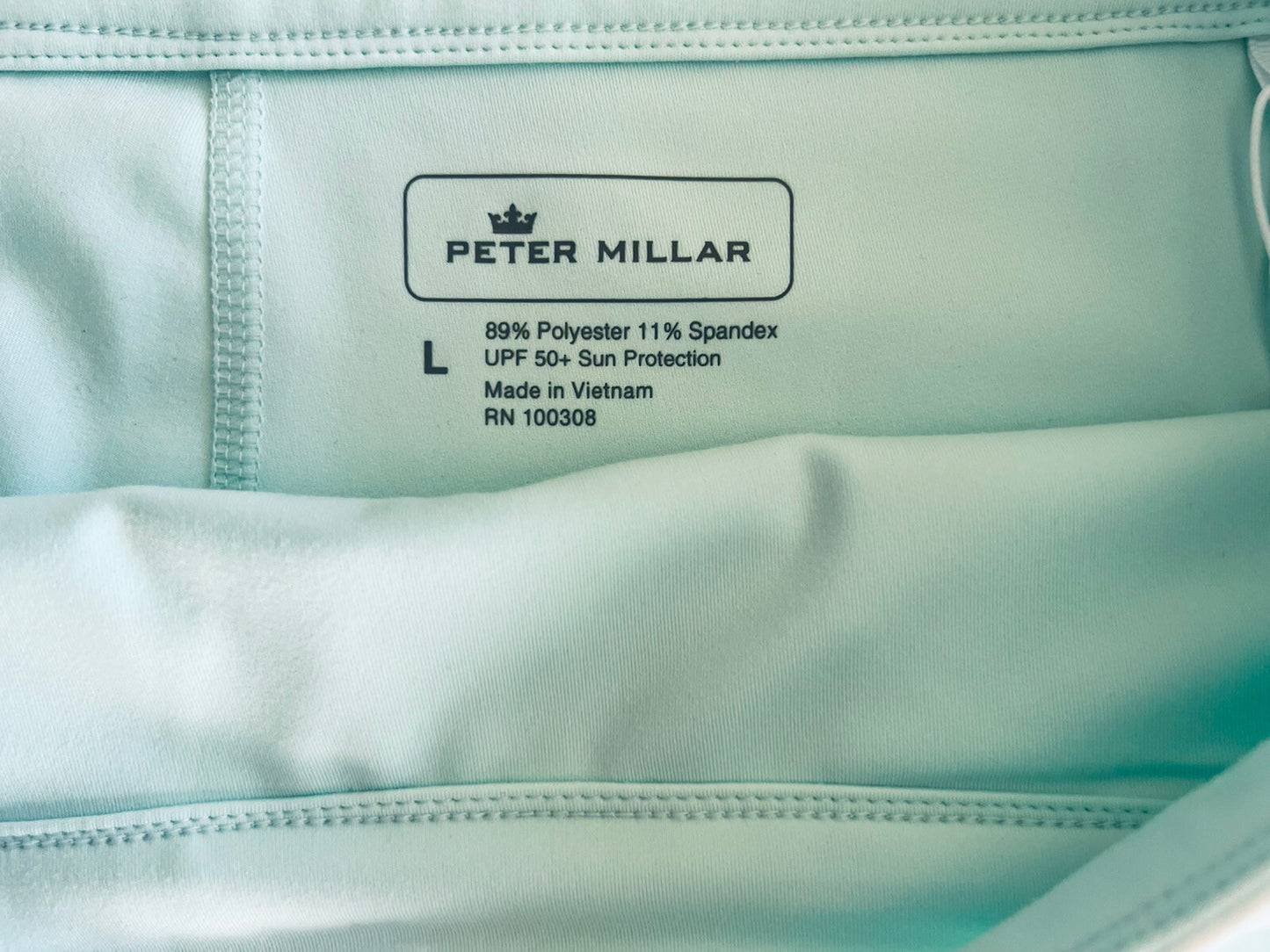 Peter Millar Women’s Golf Tennis Skort/Skirt Sz L Tie Dye Green-White