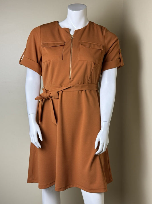 Shelby & Palmer Women’s Belted Dress Size 16  (B.129)