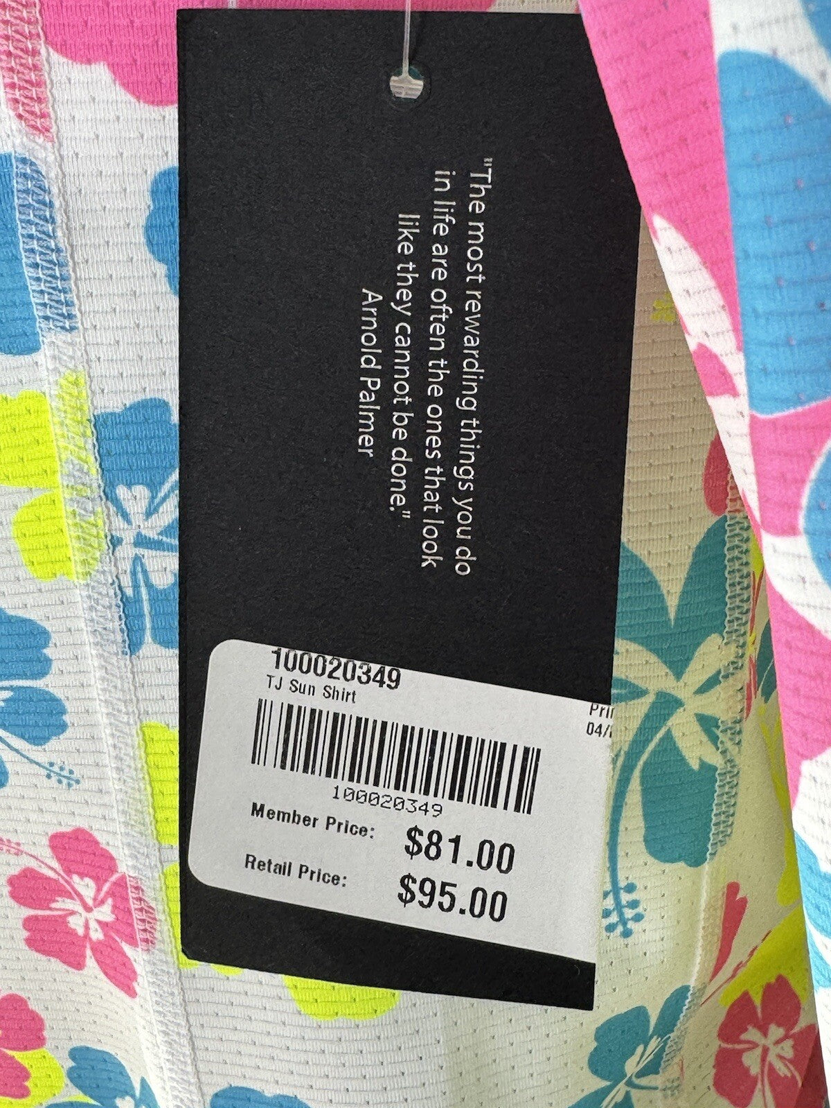 Taylor Jordan Top Women’s Neon Floral Shirt Size S. (73)