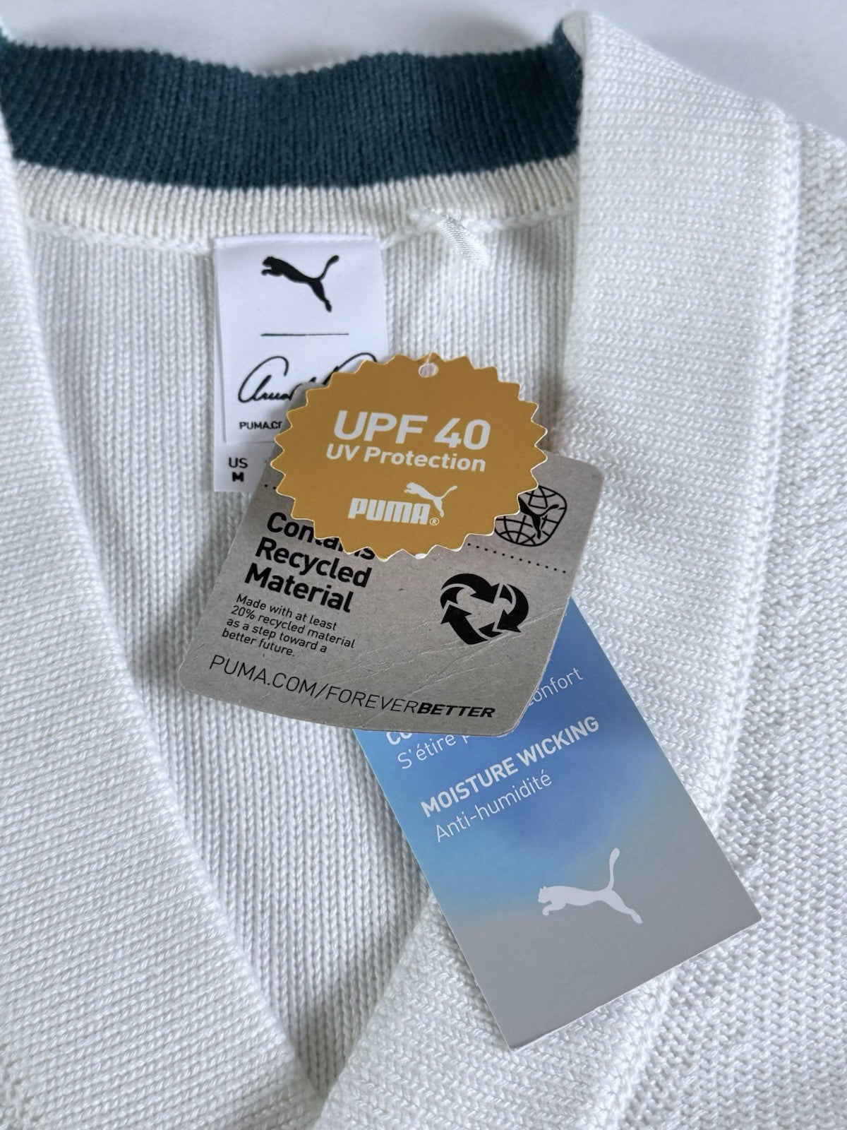 Puma Women's Golf Cardigan Size M.   (B.097)