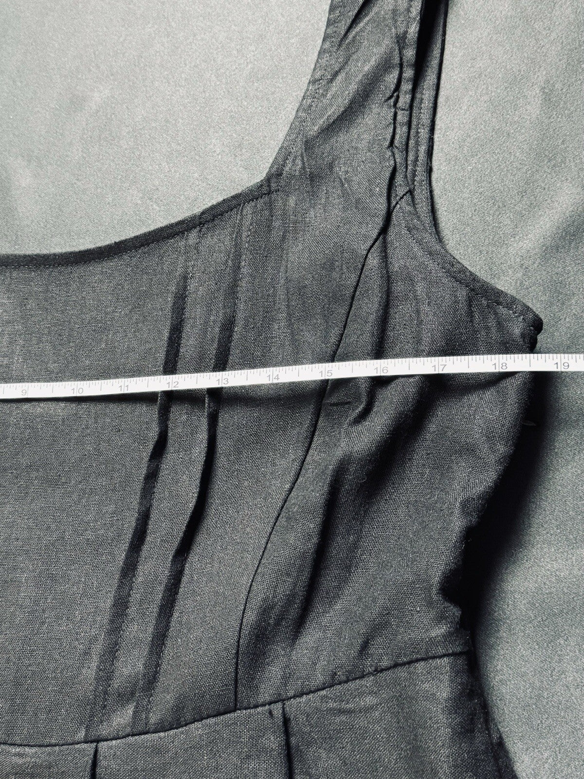 Cynthia Rowley Women’s Mini A Line Babydoll Dress Black Sz M (B.85)