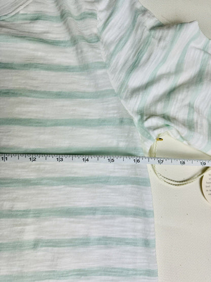 Spartina 449 Women’s Top Sz S Golf Shirt Stripes Green White.  (74)