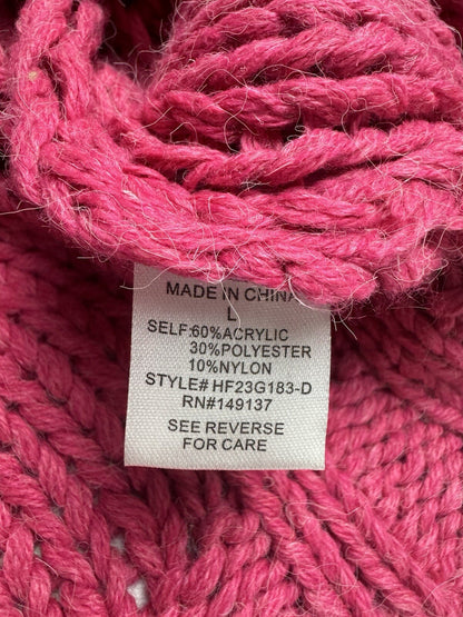 HYFVE Women’s Knit Oversized Sweater Sz L.    (B.101/1)