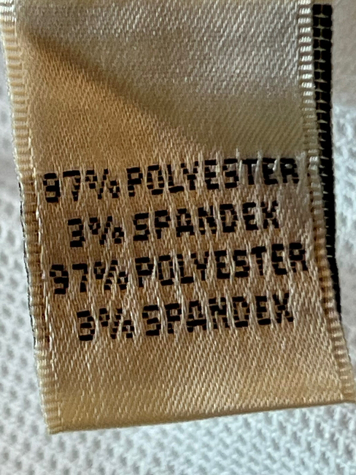 Sport Haley Women's Top Golf Shirt White/Blue Collared Sz L (B.48)