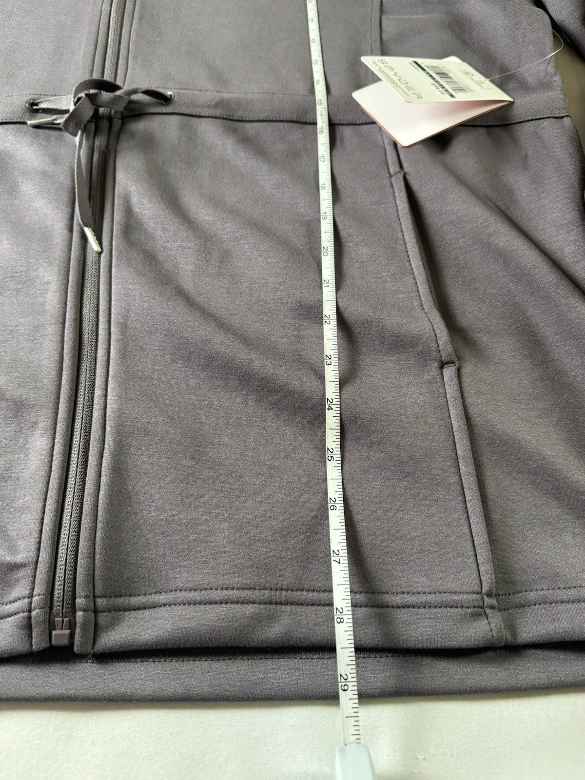 $99 Spyder Sport Jacket Women's Gray Sz XL.          (B.171)