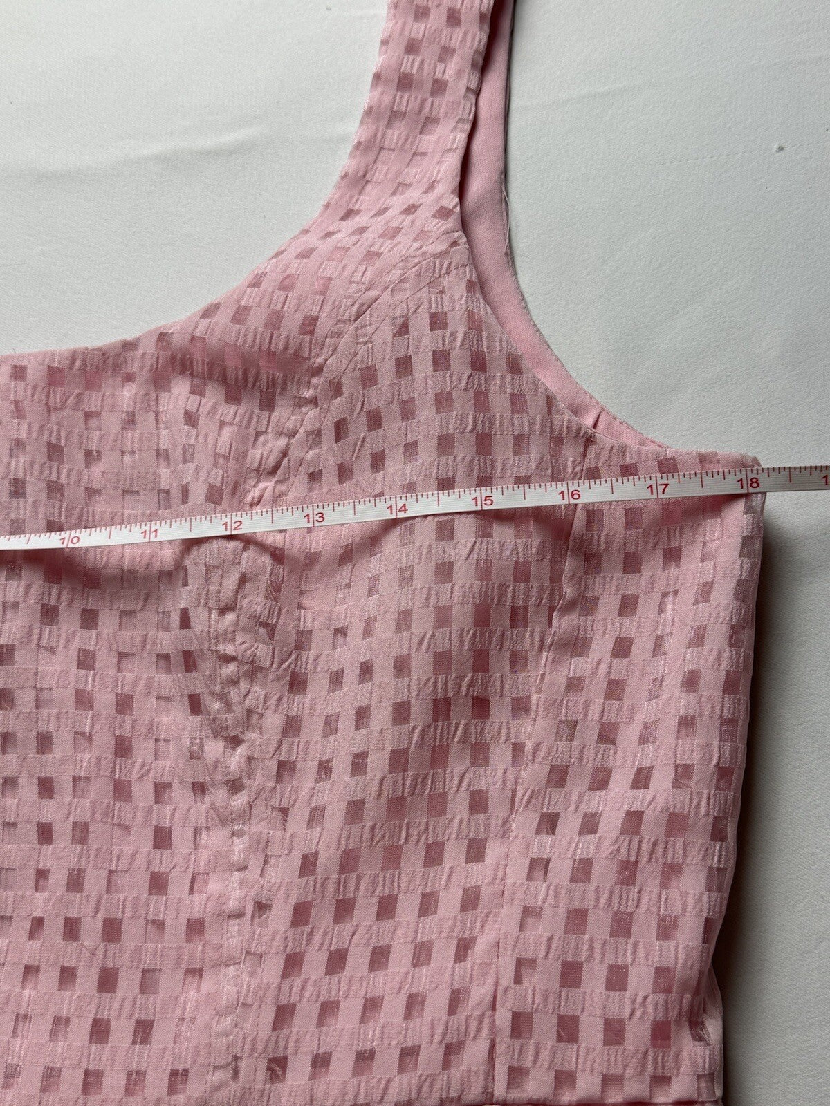 $129 Anne Klein Women's Belted Dress Pink Sz 8.      (B.78)