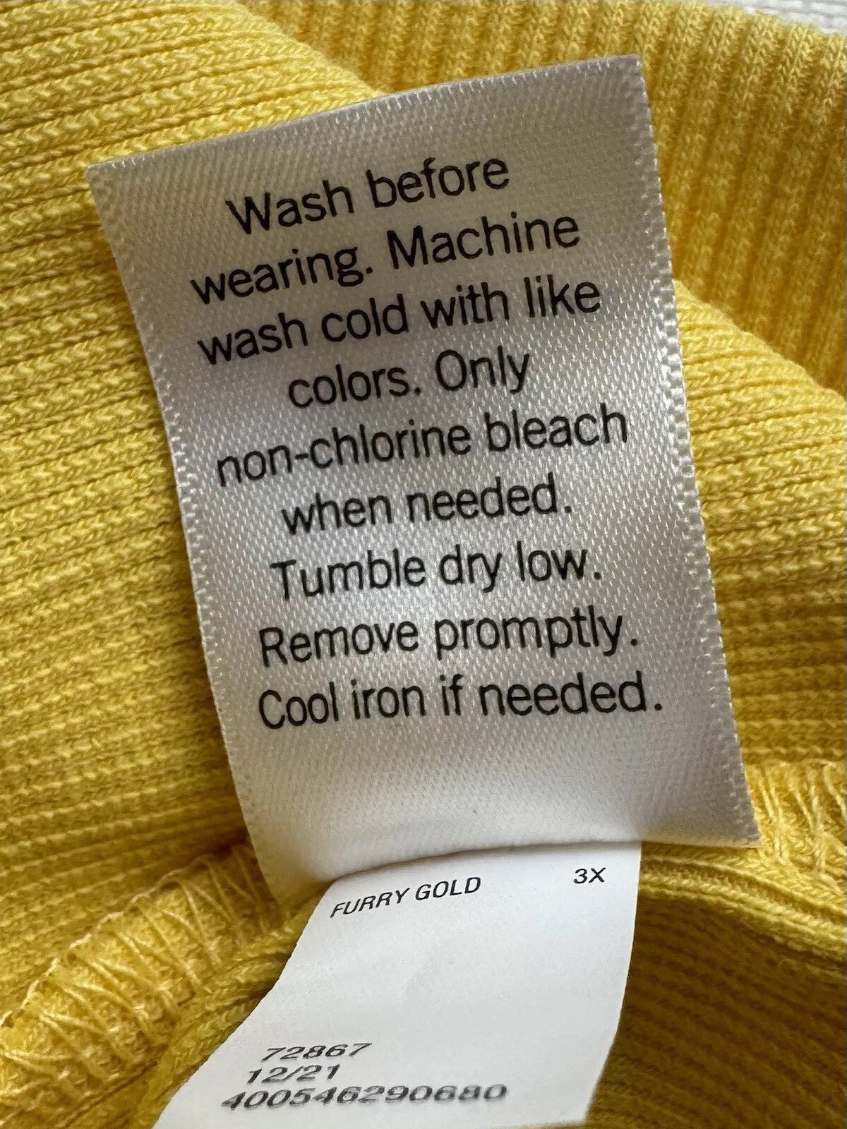Nine West One Shoulder Yellow Dress Sz 3XL.  (B.51)