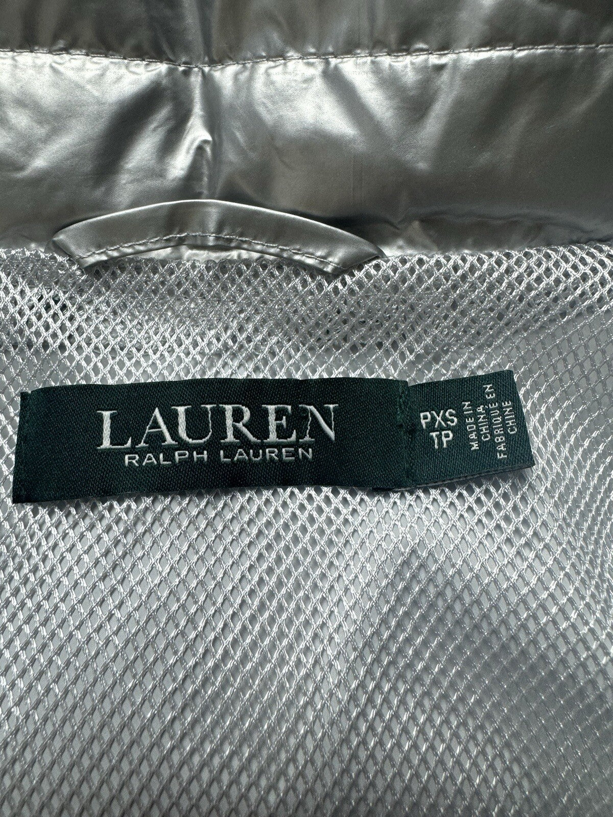 Lauren Ralph Lauren Women's Jacket Full Zip Hooded Sz PXS. (B.118)
