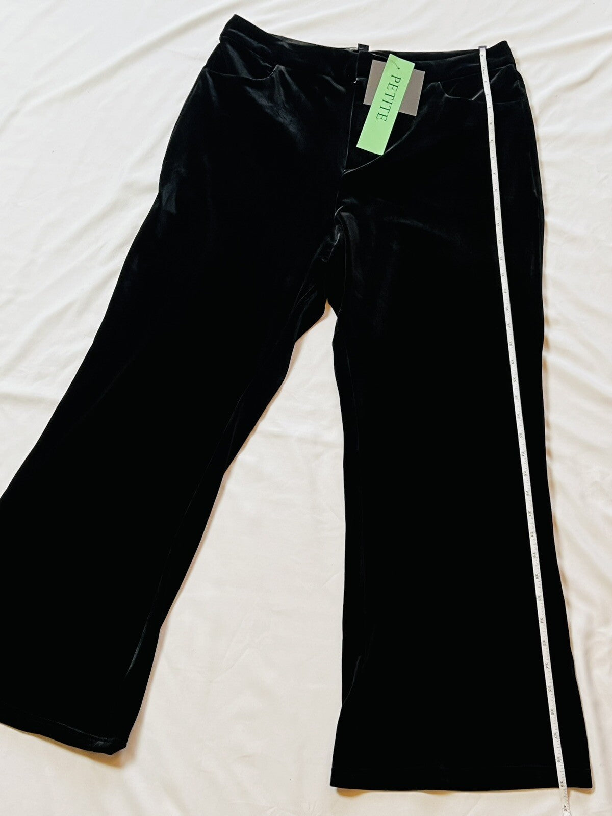 $79 Marc Jacobs Women’s Black Velour Pants Sz PL