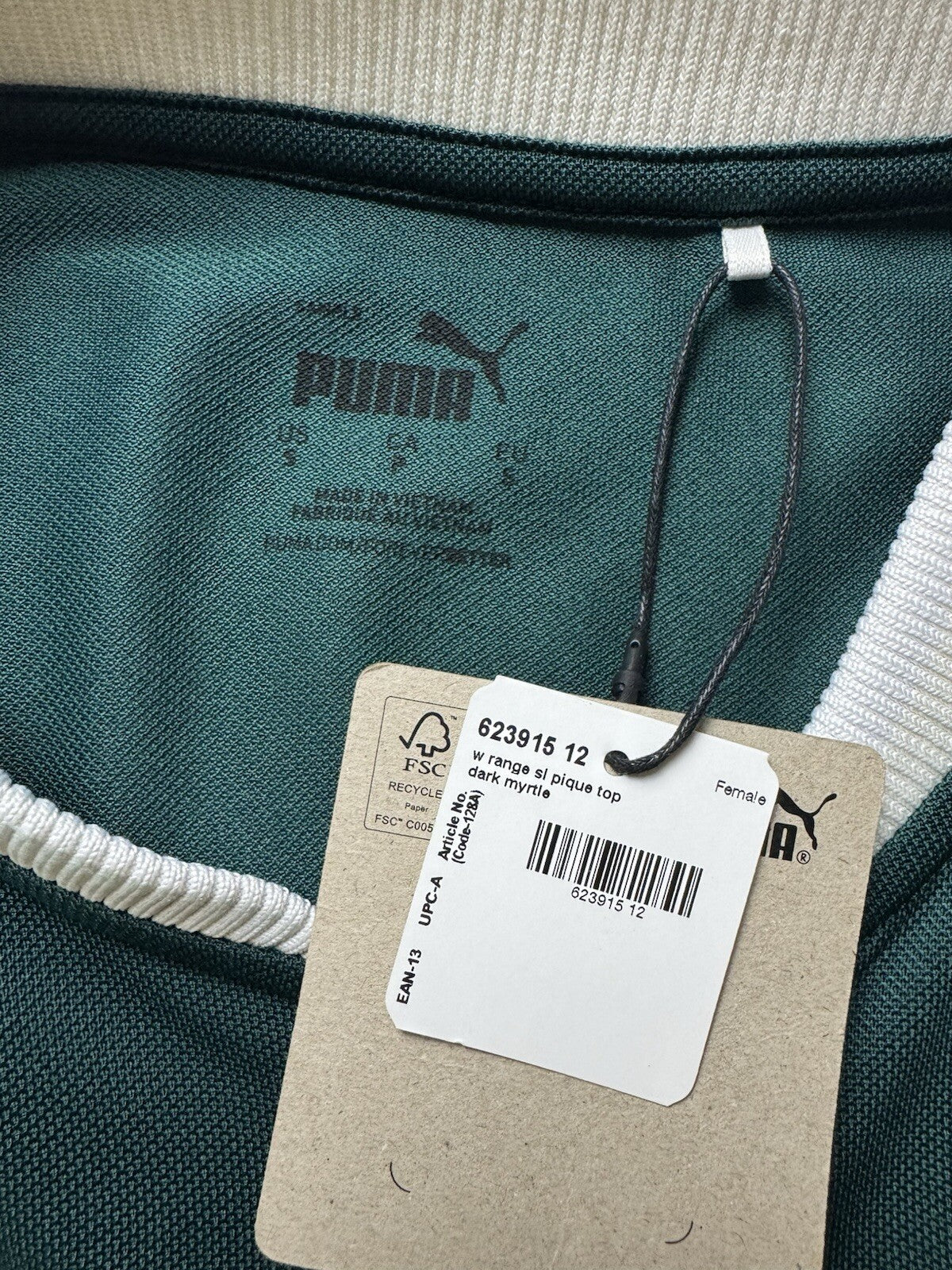 Puma Women’s Golf Shirt Sleeveless Sz S (B.128/6)