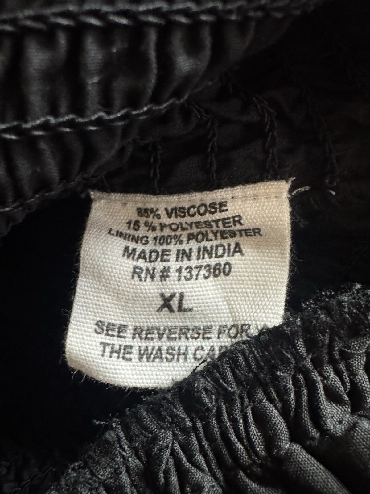 Live 4 Thrust Women’s Black Blouson Dress Sz XL     (B.176)