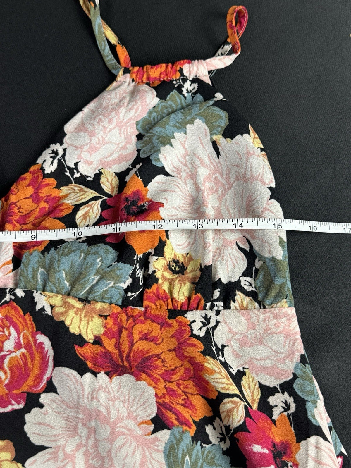 Eclair Women’s Ruffle Floral Dress Size S.  (B.176)