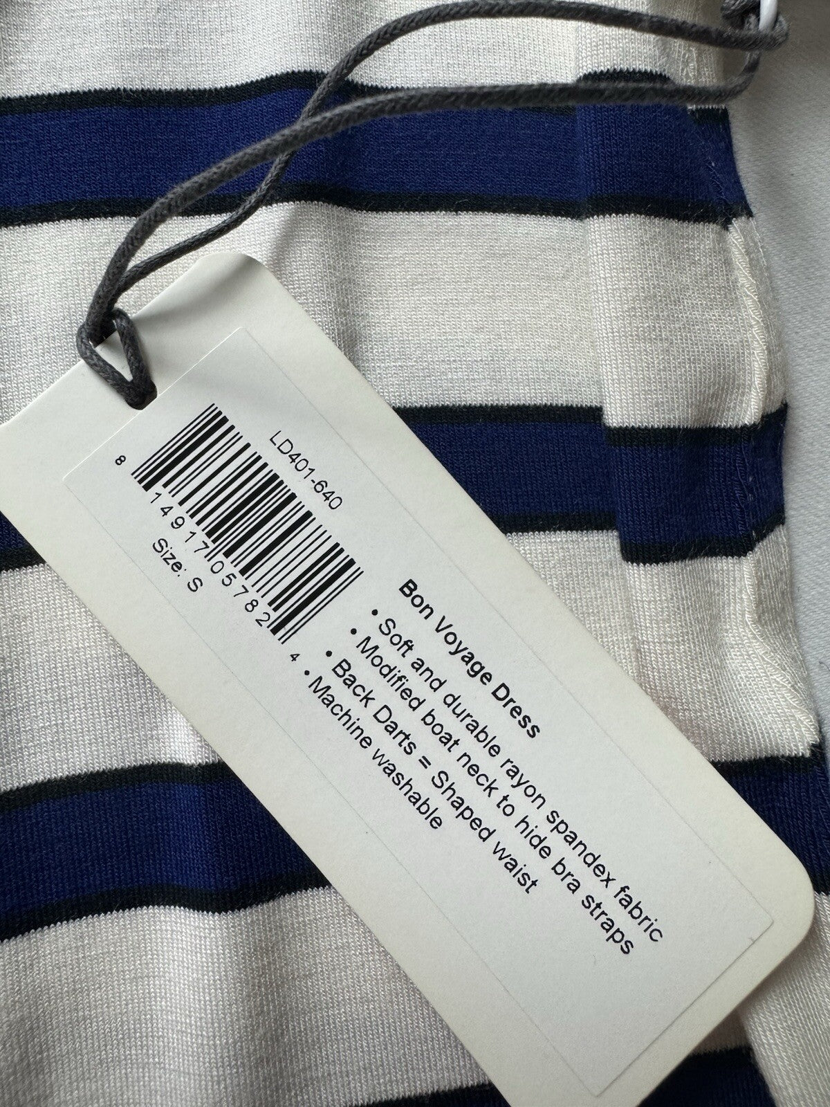 Jofit Women's Golf Tennis Striped Dress  Sz S.       (B.189)