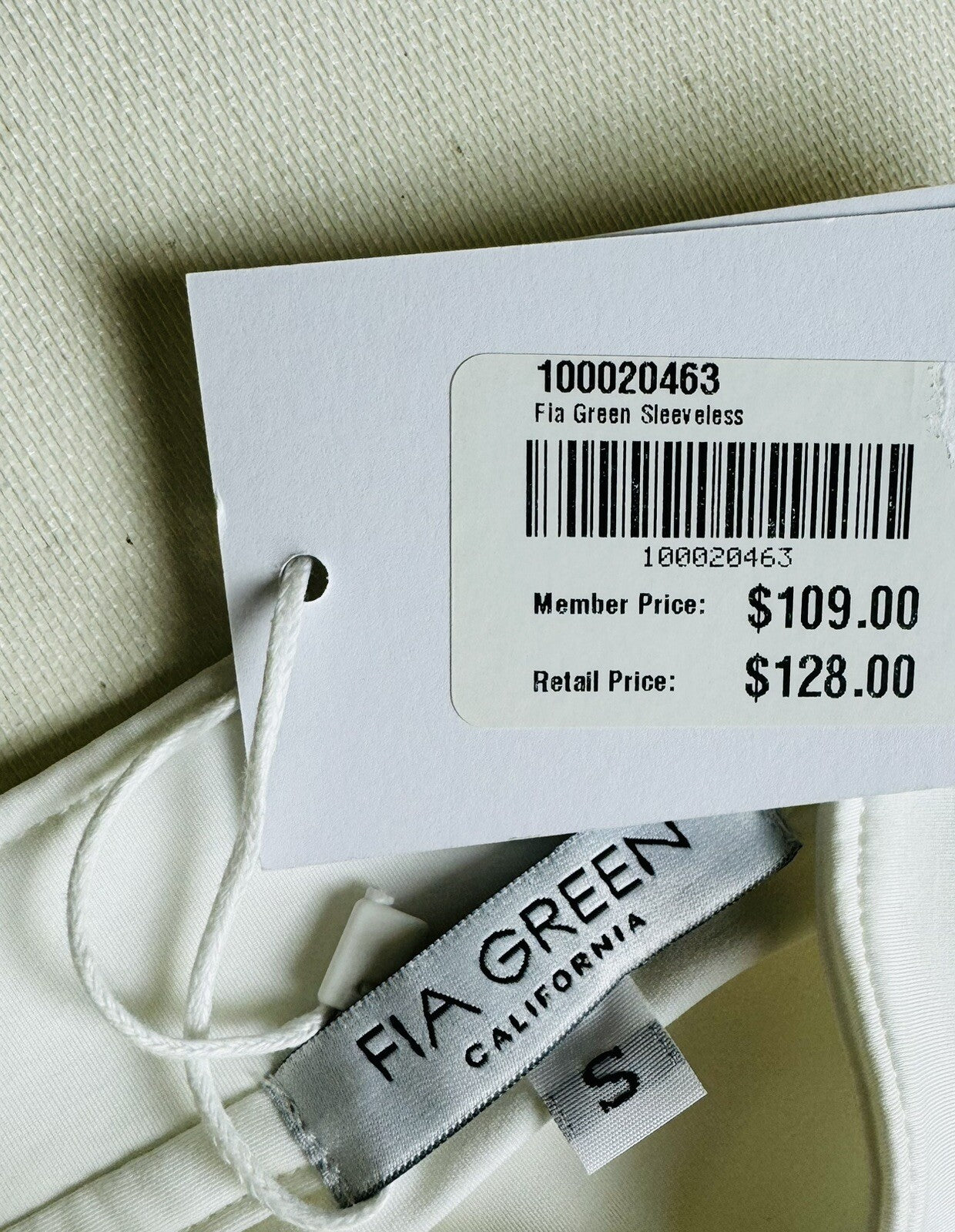 FIA Green California Women’s Top Sz S Golf Shirt. (67)