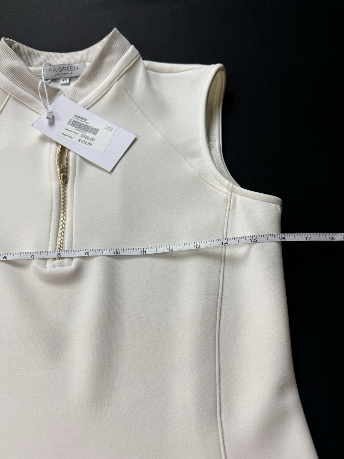 FIA Green California Women’s Golf Sleeveless Top Sz XS  (B.152)