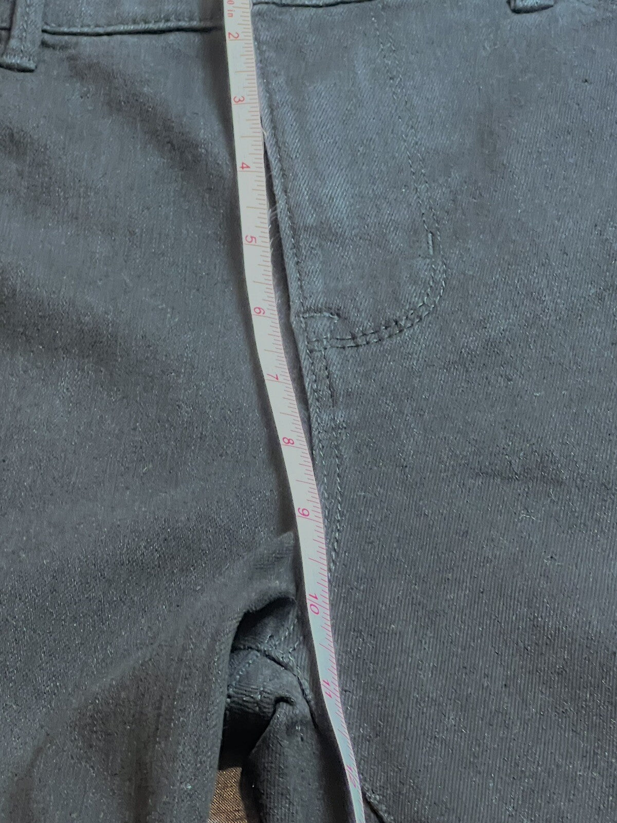 $79 DKNY Women's SIZE 30/10 Hi Rise Black Pants Stretch