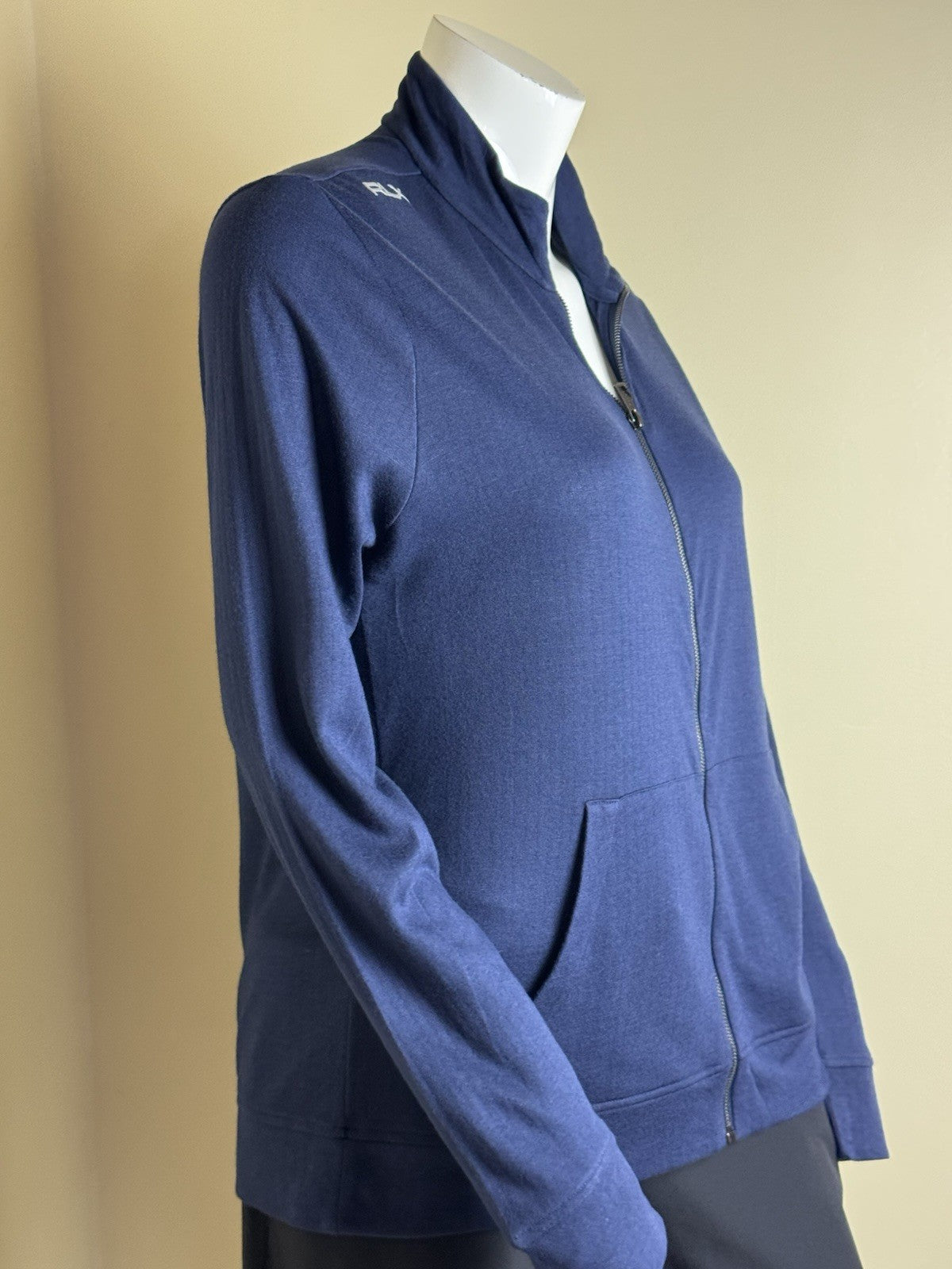 $228 Ralph Lauren Women's Golf Jacket Full Zip Sz L.      (B.191)