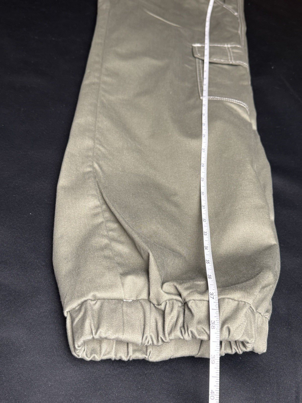 $199 True Religion Women’s Bobbi Baggy Cargo Jeans Jogger Sz 28       (B.154/1)