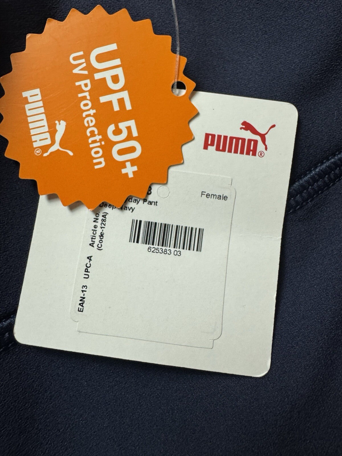 Puma Women’s Navy Golf Pants Sz S.   (B.124/1)