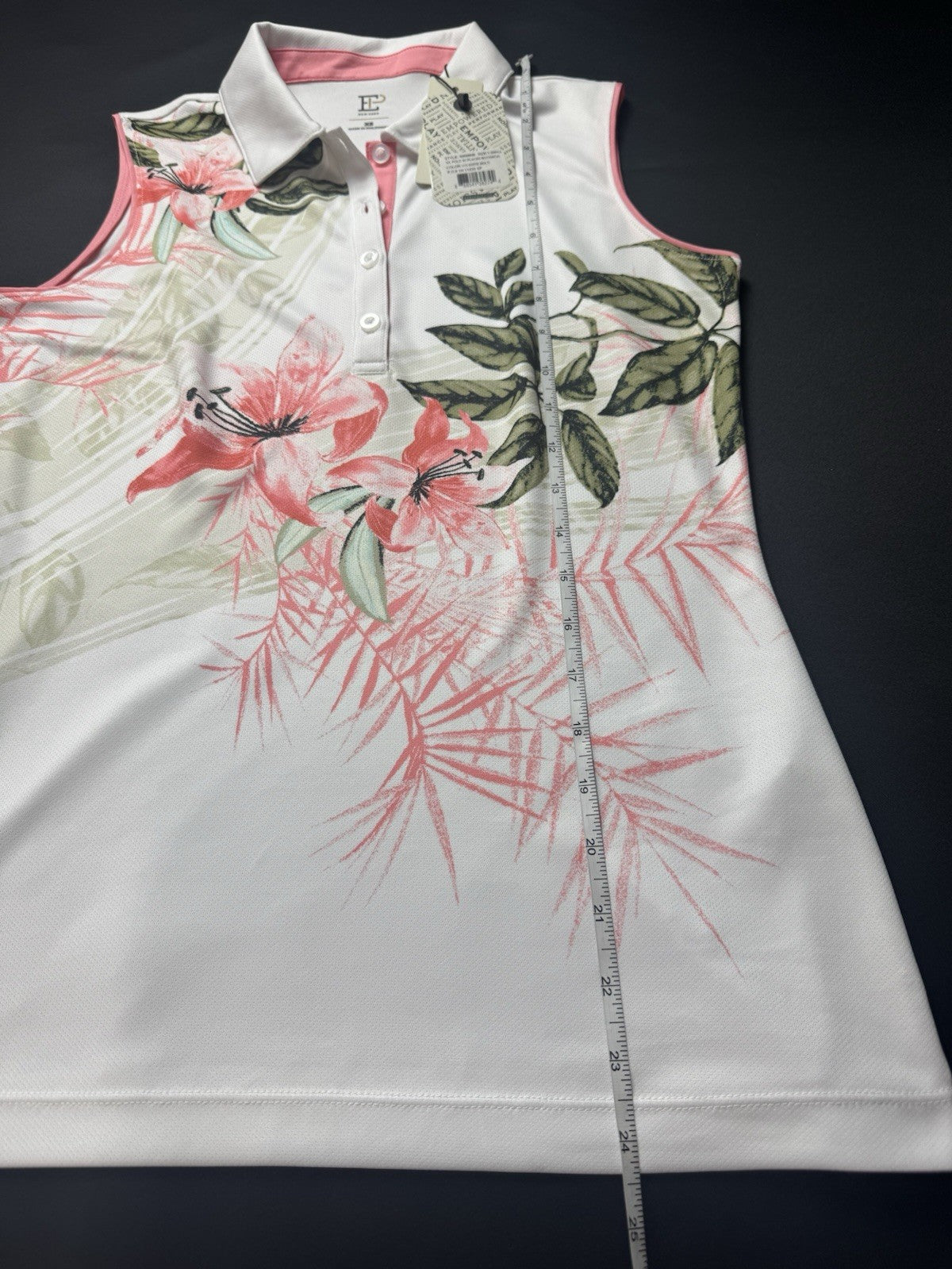 E.P New York Women's Golf Polo Shirt Sz XS   (B.157)