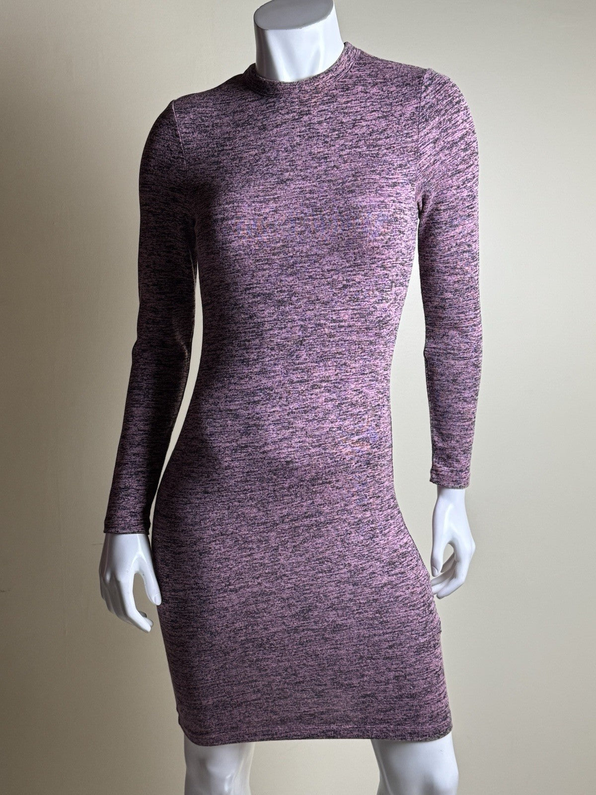 $98 FRENCH CONNECTION Long Sleeves Knit Dress Sz S  (B.157)
