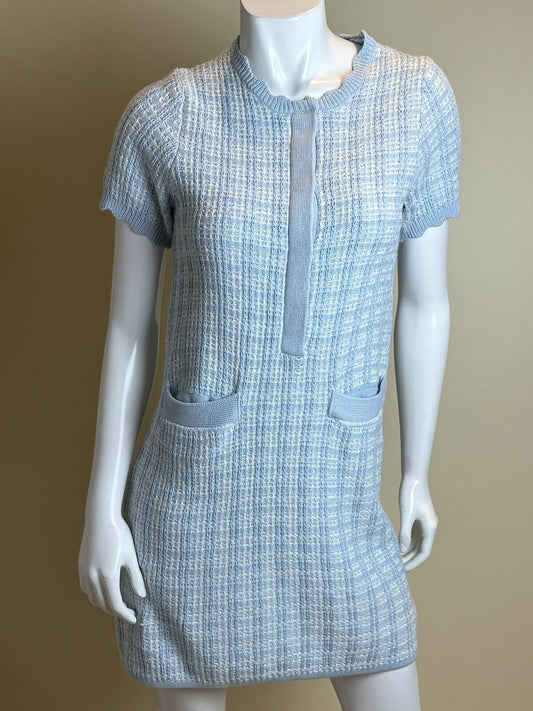 Free Assembly Women’s Knit Blue Dress Sz XL (66)