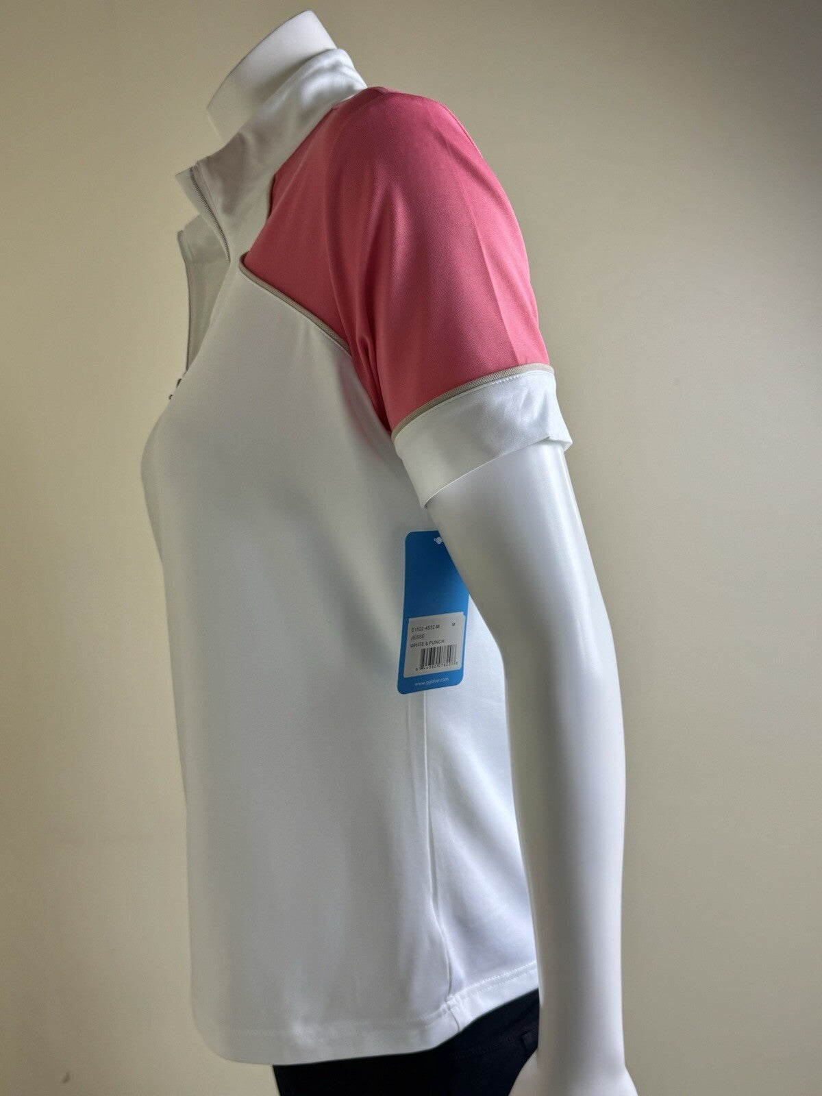 GG Blue Women's Jesse Golf Polo Shirt Sz M. (B.144)