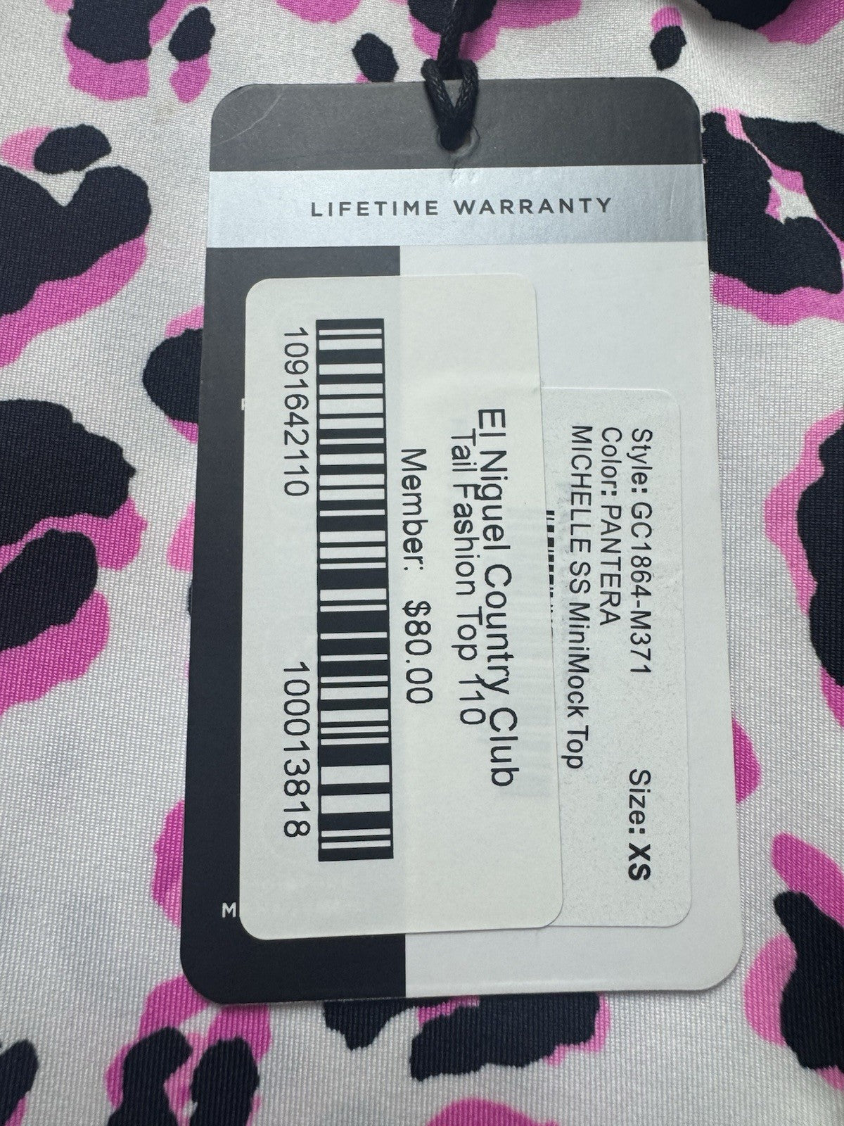 Tail Women's Golf Shirt Sleeveless Size XS    (B.157)