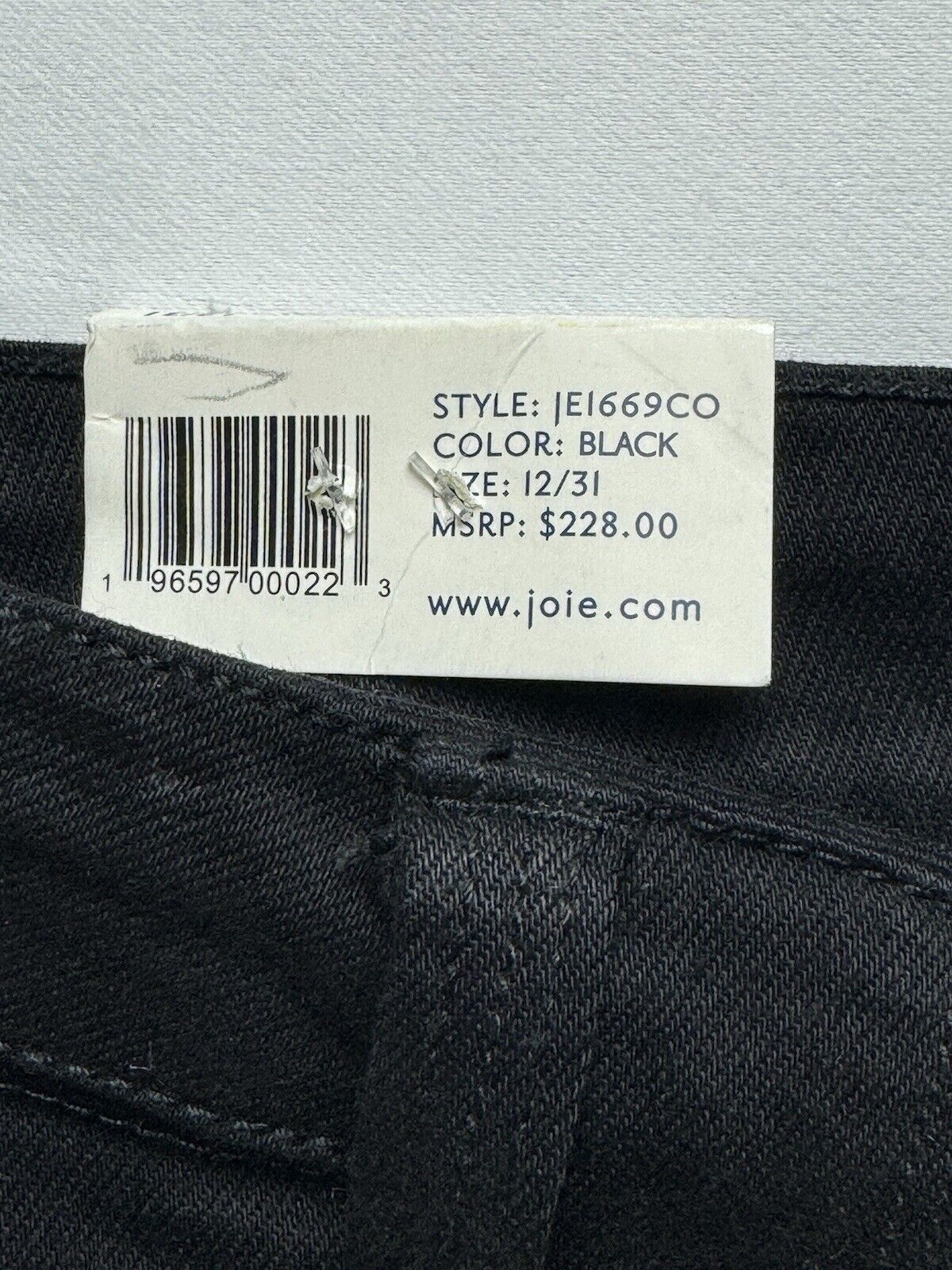 $228 Joie Women's Maxine Park Jeans Sz 12/31 (B.62)