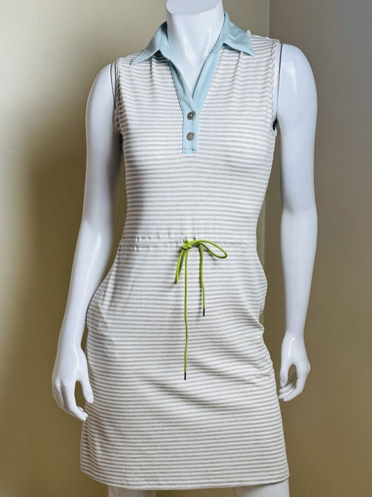 LIZZIE DRIVER Women’s Golf Tennis Dress. Sz S.  (B.175)
