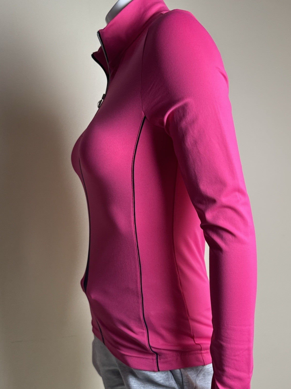 $139 GOLFINO Women's Golf Full Zip Sweatshirt Size 4.  (B.189)