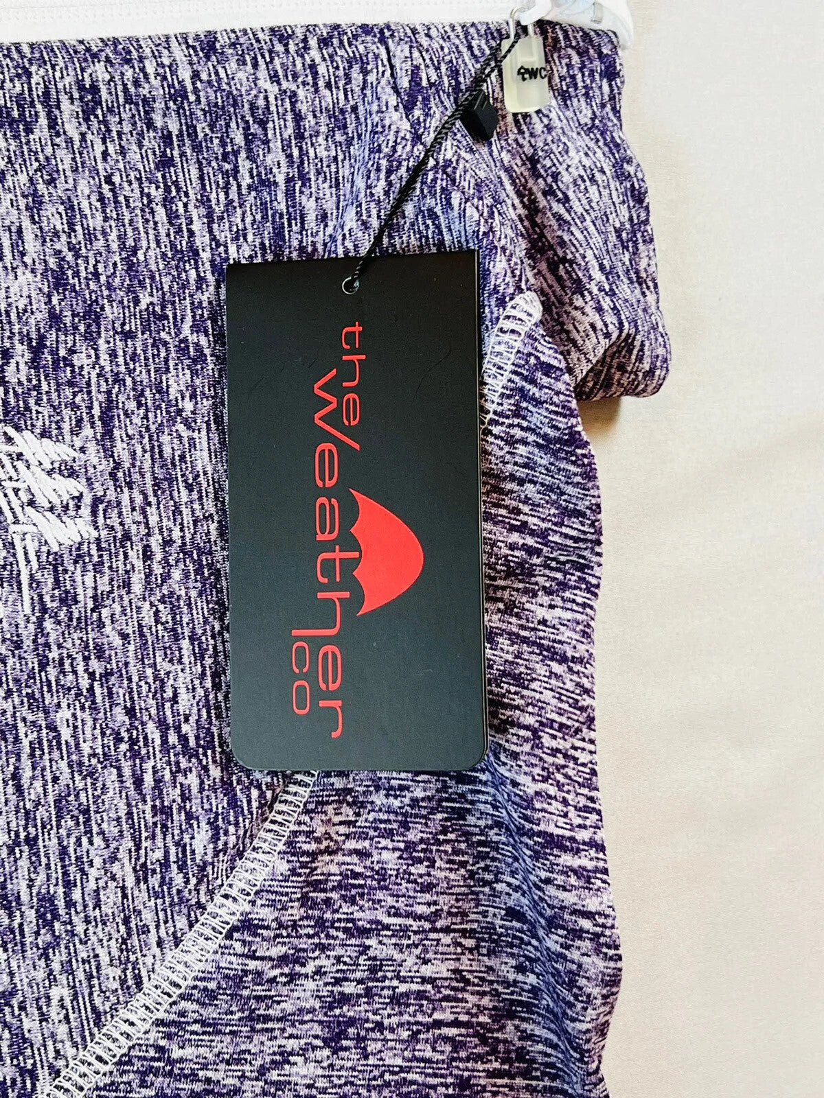 The Weather Co. Women's Golf Sweatshirt Purple Sz L