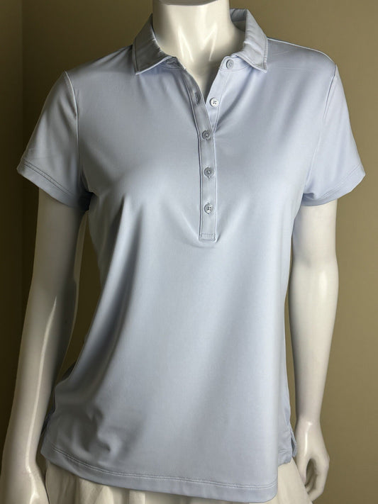 Fairway & Greene Women's Top Golf Polo Shirt Sz L.  (B.80)