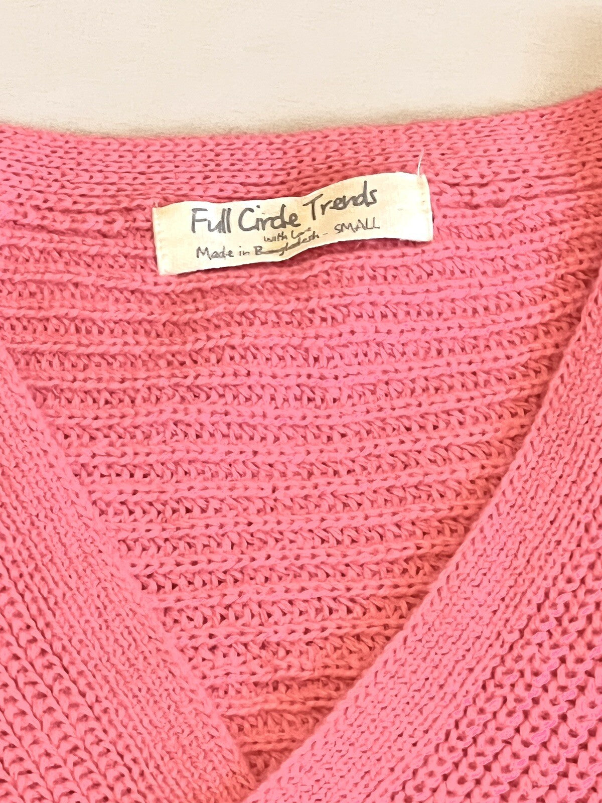 Full Cicle Trends Women’s Pink Coral Sz S