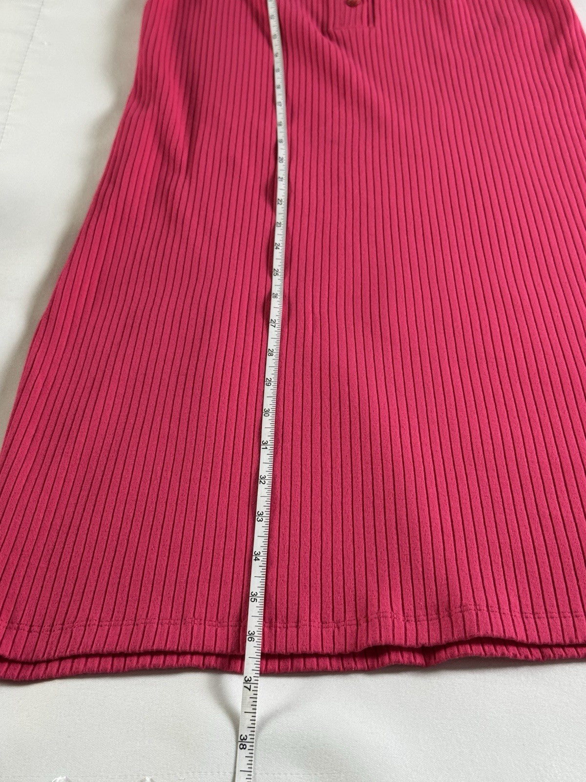 LOLE Knit Sleeveless Dress Pink Sz M.  (B.062)