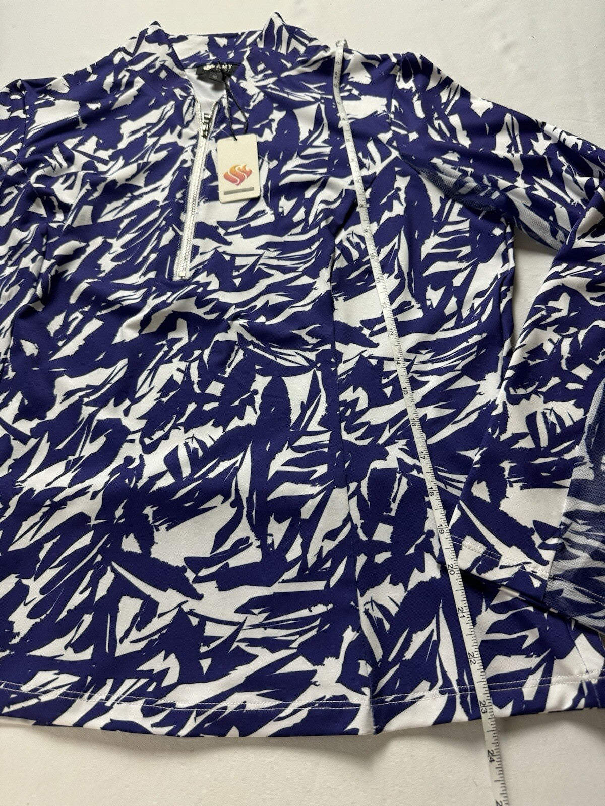 Amy Sport Women's Golf Long Sleeve Shirt Sz XL.     (B.111)