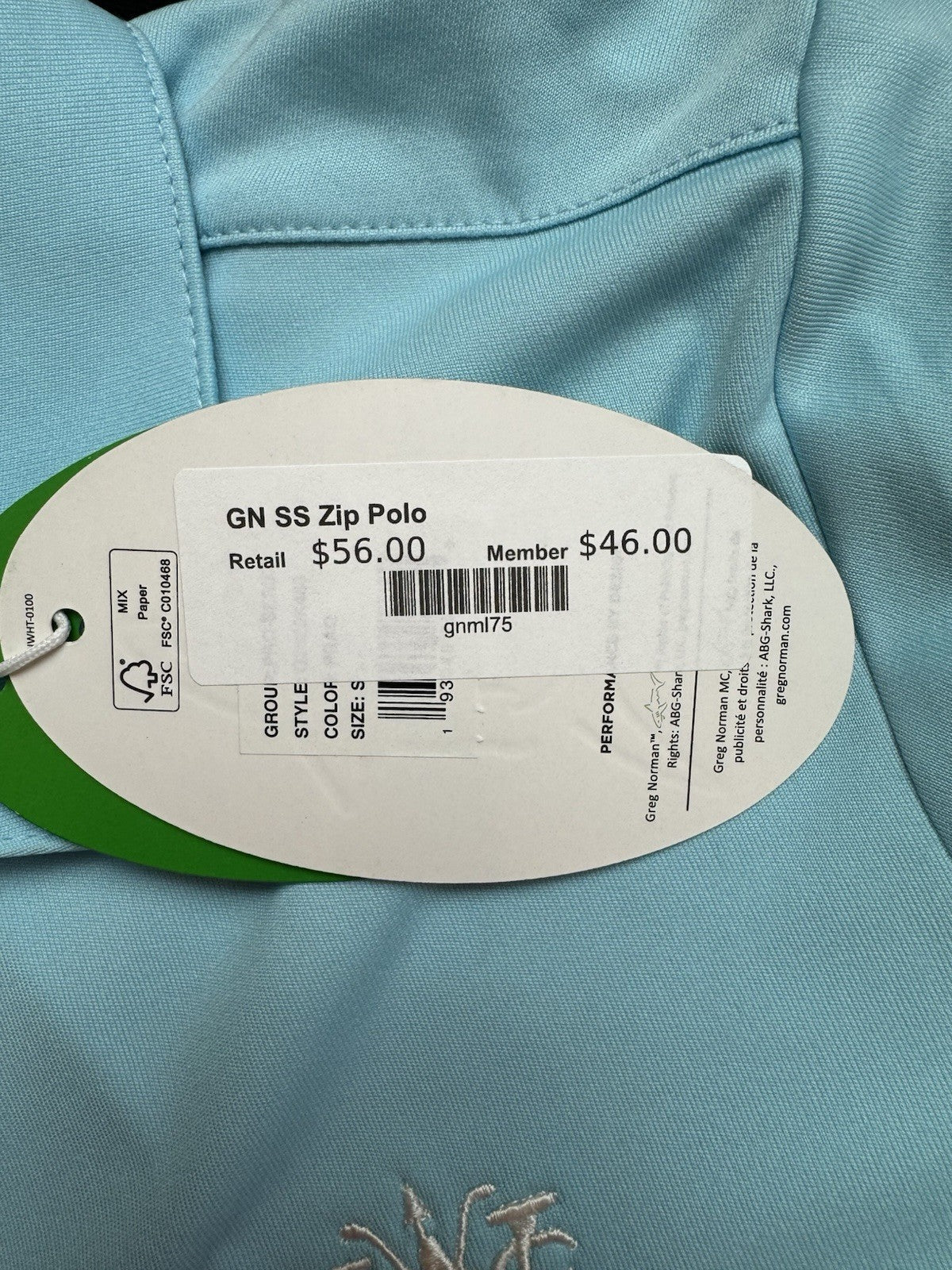 Greg Norman Women's Golf Polo Shirt Sz S    (B.165)